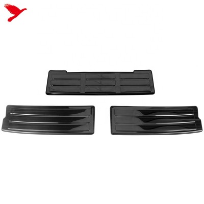 Ступенька Заднего Багажника Toyota Tacoma: Защитная Пластина из Нержавеющей Стали, Черный