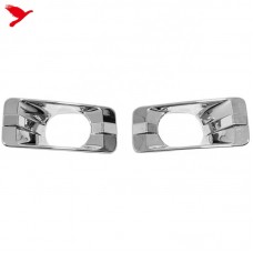 Противотуманные Фары Toyota Land Cruiser Prado 2024-2025, Накладка Abs-пластик (Хром)