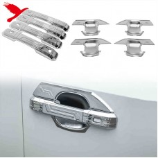 Хромированные Накладки на Дверные Ручки Toyota Land Cruiser Prado - Стиль и Надежность!