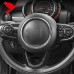 Накладка на кнопки на руль для BMW Mini Cooper черного 