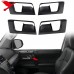 Чаша ручки двери Toyota 4Runner ABS матовая, 4 шт.
