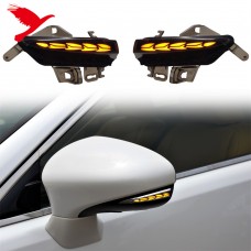 Боковые Зеркальные Поворотники Lexus Ct200h, Es300h/es350, Is200t/is250, Led, Пластик, Черный, 2 Шт.