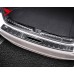Защитная накладка на бампер Honda Civic из нержавеющей 