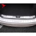 Защитная накладка на бампер Honda Civic из нержавеющей 