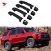 Черные боковые дверные ручки для Toyota 4Runner: стильн