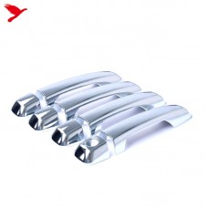 Накладки Наружных Дверных Ручек для Toyota Land Cruiser Lc200 2016-2019 - Стильный Аксессуар из Хромированного Abs