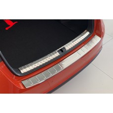 Защитная Накладка на Задний Бампер Skoda Octavia из Нержавеющей Стали, Серебристого Цвета.
