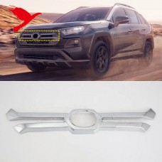 Центральная Решетка Радиатора Toyota Rav4 Xa50 2019+ Abs,  серебро