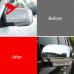 Крышка зеркала заднего вида для Mitsubishi Pajero ABS 2