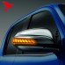 Светодиодные боковые зеркала для Toyota с динамическим 