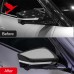 Декоративная накладка на зеркало Kia K5, черный углерод