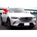 Хромированная передняя решетка для Mazda CX-3. Вставка 