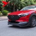 Решетка передняя Mazda CX-30 черного цвета из ABS-пласт