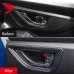 Дверные ручки Subaru WRX STi 2022-2023 в черном карбоно