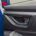 Дверные ручки Subaru WRX STi 2022-2023 в черном карбоно