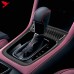 Крышка панели переключения WRX STi из углеродного волок