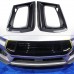 Черная карбоновая решетка для Ford Mustang GT - стильны