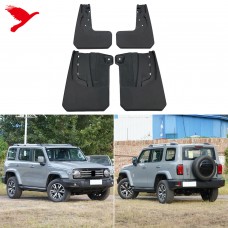 Новые Передние и Задние Брызговики Great Wall Voleex C30, Черного Цвета, из Пластика