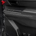 Панели дверей салона Toyota Tacoma: черный ABS с углеро