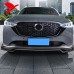 Решетка рамы Mazda CX-5 2022-2024, черная Абс-пластик.