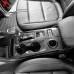Черная карбоновая панель переключения передач для Ford 