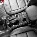 Черная карбоновая панель переключения передач для Ford 