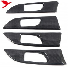 Боковые Ручки Subaru Impreza Wrx Sti 2008-2014 из Углеродного Волокна, Отделка, 4 Шт.