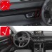 Черная крышка ручки двери для Honda CR-V 2023 из углеро