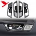 Черная крышка ручки двери для Honda CR-V 2023 из углеро