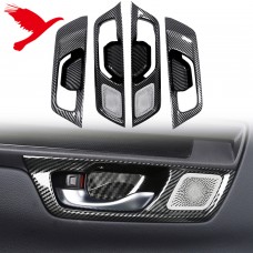 Черная Крышка Ручки Двери для Honda Cr-v 2023 из Углеродного Волокна