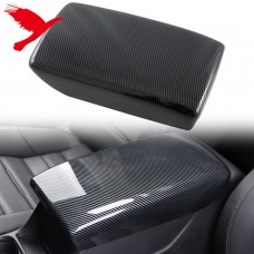 Чехол для Центральной Консоли Honda Cr-v Crv 2023 из Углеродного Волокна, Стильный Аксессуар.