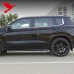 Брызговики Mitsubishi Outlander, пластик, черные, 4 шт.