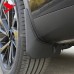 Брызговики Mitsubishi Outlander, пластик, черные, 4 шт.