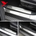 Накладки на порог для Mitsubishi Outlander из нержавеющ