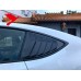 Черная крышка для жалюзи Toyota GT86/Subaru BRZ, углеро