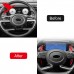 Рулевое колесо DSG для Hyundai Tucson красное из алюмин