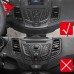 Декоративная крышка для центральной консоли Ford Fiesta