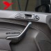Рамка крышки передней двери для Ford Fiesta MK6. Черный