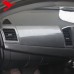 Черная карбоновая обшивка приборной панели для Mitsubis