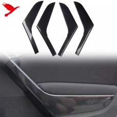 Дверная Ручка и Подлокотник для Vw Golf 6, Abs Углеродная Сажа (Дверной подлокотник полоса)