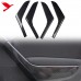 Дверная ручка и подлокотник для VW Golf 6, ABS углеродн