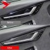 Декоративные накладки на ручку салона Kia EV6 из углеро