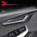 Декоративные накладки на ручку салона Kia EV6 из углеро