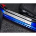 Протектор для порога Honda Civic Sedan: нержавеющая защ