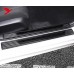 Протектор для порога Honda Civic Sedan: нержавеющая защ