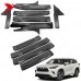 Пороги Toyota Highlander из нержавеющей стали - стильна