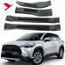 Накладки на пороги для Toyota Corolla Cross: стильная з