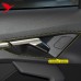 Дверные ручки и подлокотник Audi A3 2021 в черном углер