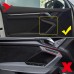 Дверные ручки и подлокотник Audi A3 2021 в черном углер