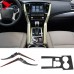 Накладка для Mitsubishi Pajero Sport: углеволоконная па